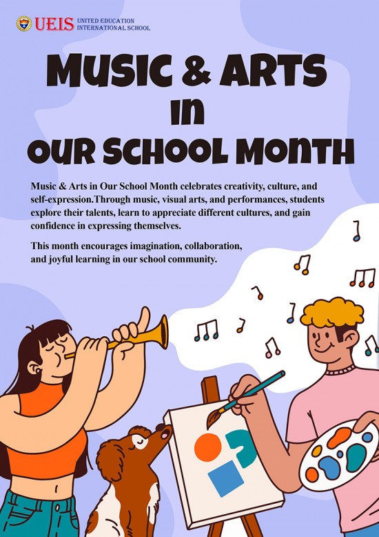 Music & Arts in Our School Month