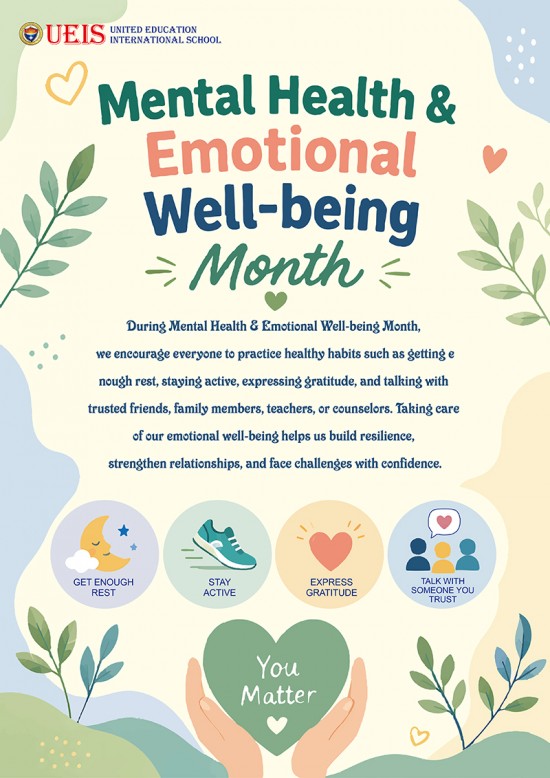 Mental Health & Emotional Well-being Month